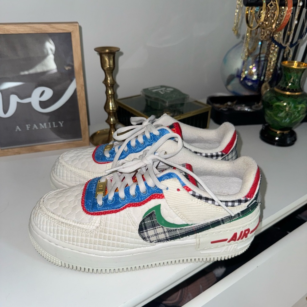 Nike Air Force 1 Low Shadow Plaid